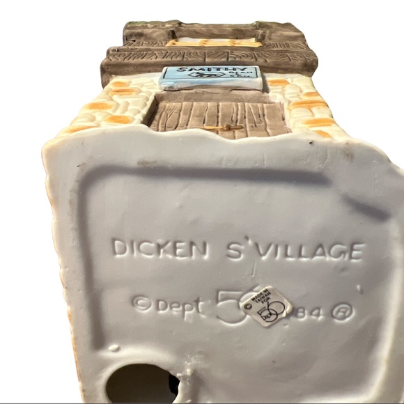 Shops of Dickens Village “Smithy Bean & Son” Department 56 - Picture 6 of 6